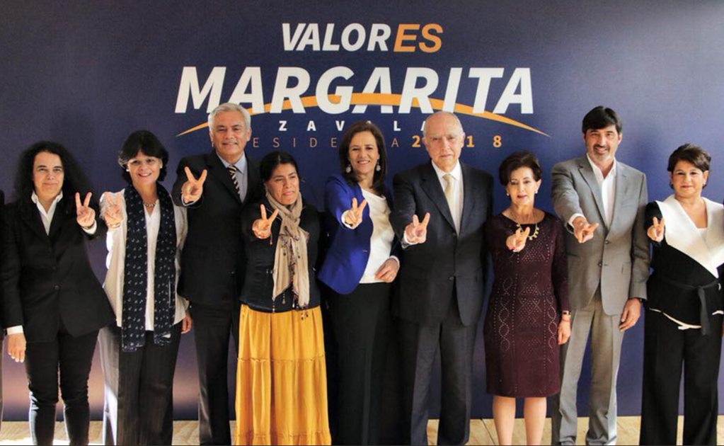 ​Suma Margarita Zavala a nieto de Gómez Morín a su Consejo Político