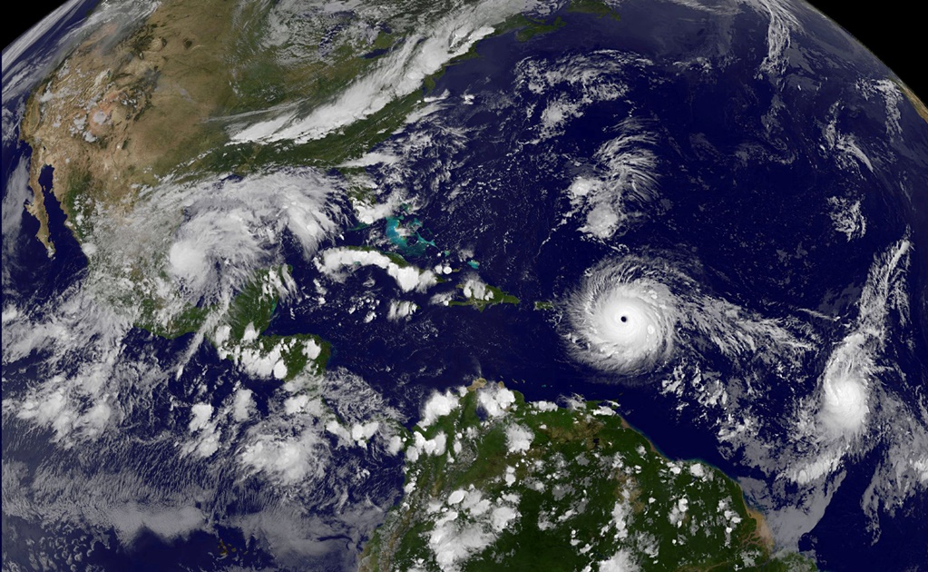 Lo que debes saber de los tres huracanes que azotan el Atlántico