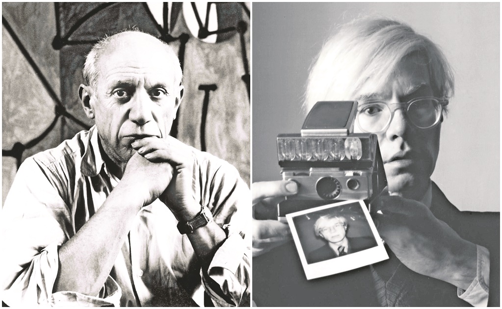 Obras de Pablo Picasso y Andy Warhol juntas en Málaga