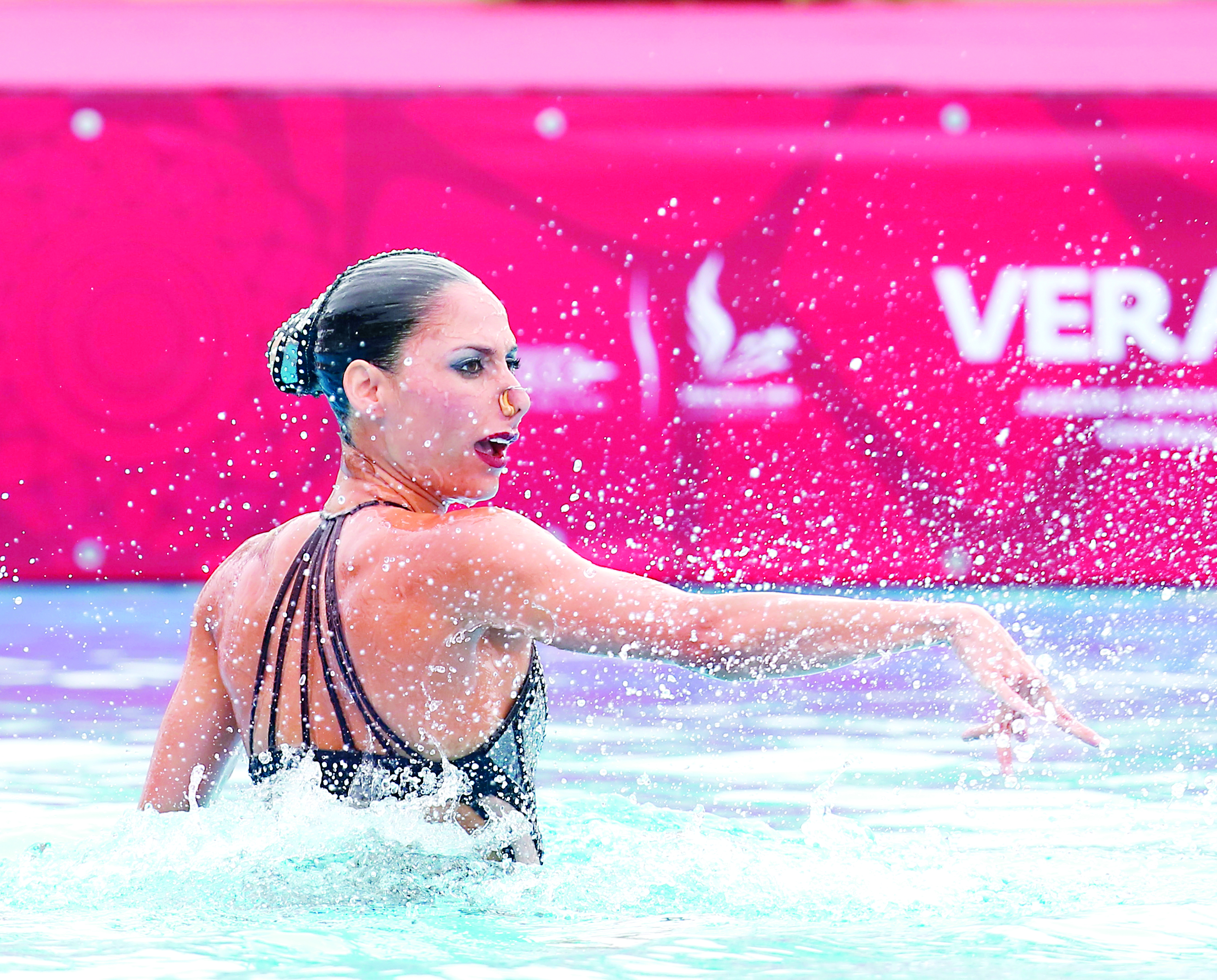  Nuria Diosdado voittaa kultaa Barranquilla 2018: ssa 