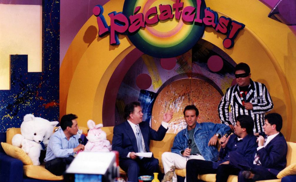 En el show de “Pácatelas”, con canciones y bromas, Paco Stanley despidió el último episodio el viernes 20 de diciembre de 1996. Foto: Especial
