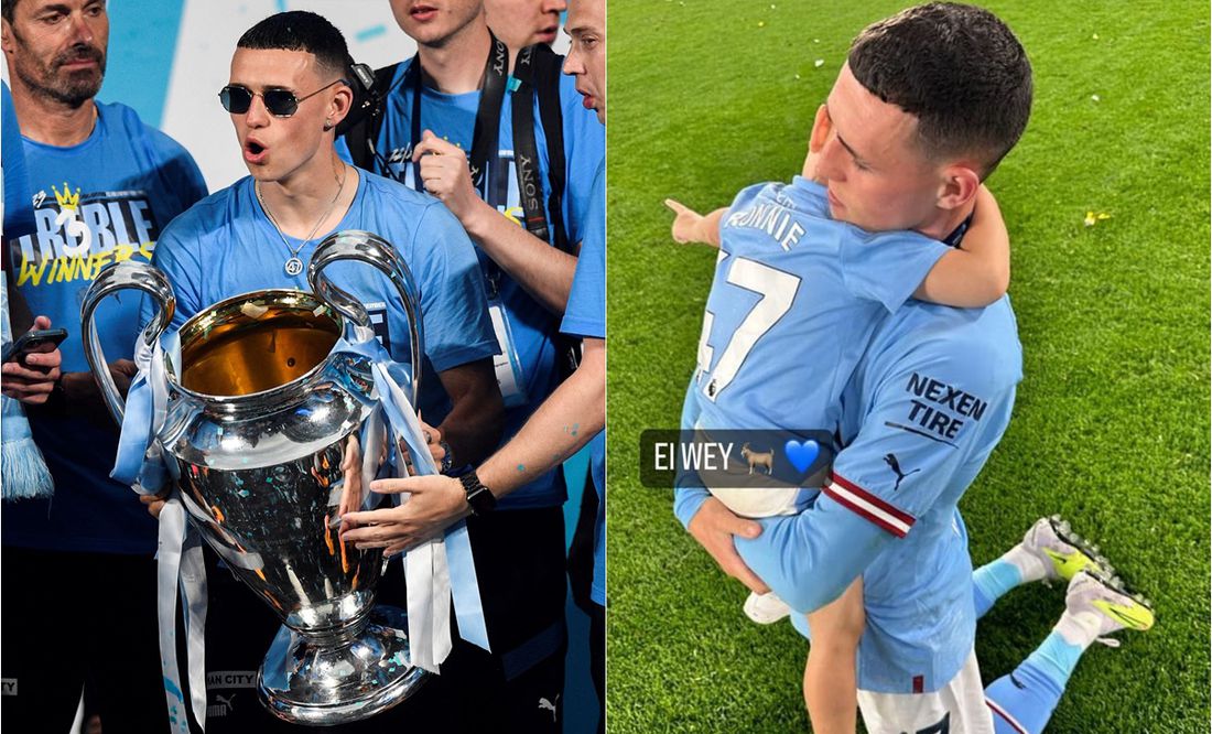Jugador del Manchester City “bautiza” a su hijo como “Elwey”, apodo que le fue puesto desde México
