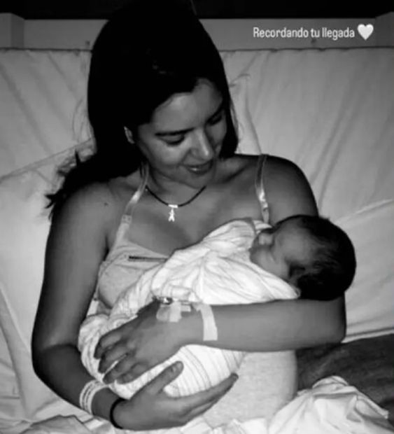 Ana Araujo, esposa de Lyle celebró a su hijo con un tierno mensaje en redes. Foto: instagram