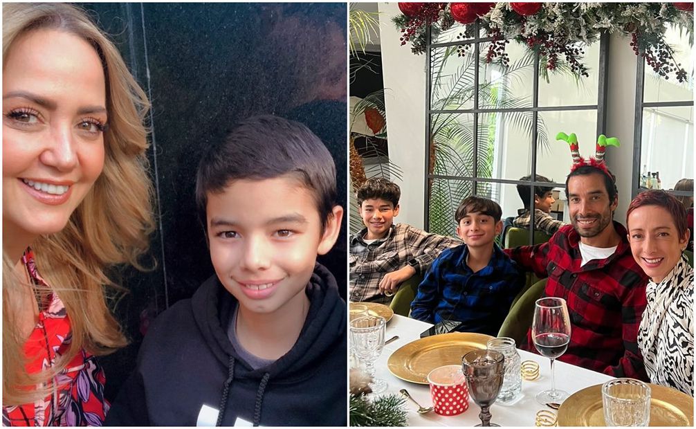 Andrea Legarreta comparte fotos con su sobrino; el niño era hijo de su prima Valentina, quien detalló que su hijo se fue haciendo lo que más amaba.