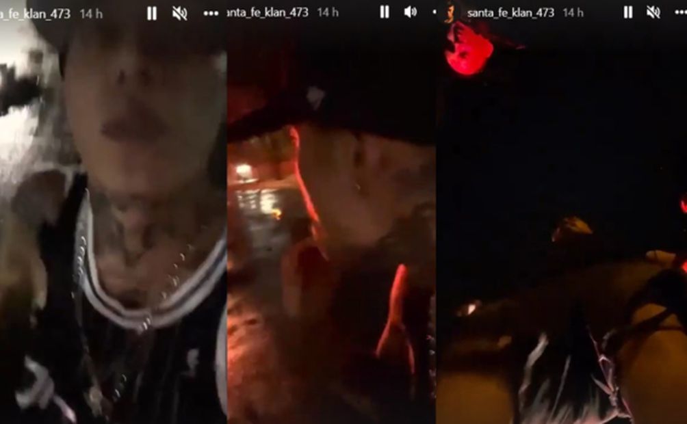 Santa Fe Klan es detenido por policías y todo queda grabado en video