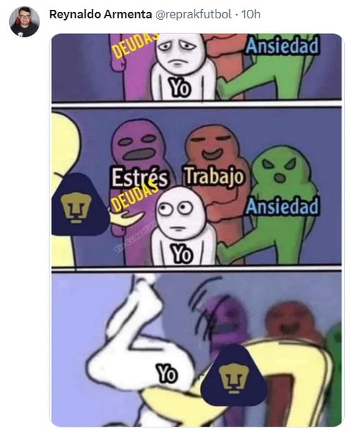 Los mejores memes de Pumas luego de empatar frente a Toluca