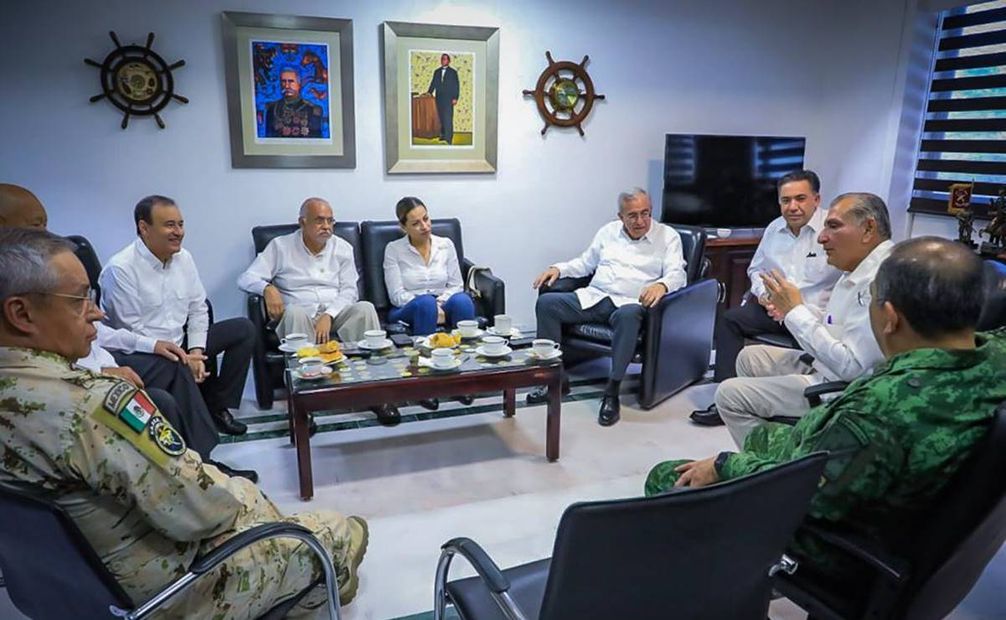Quinta Reunión Regional de seguridad de los Gobernadores del Mar de Cortez. Foto: Especial
