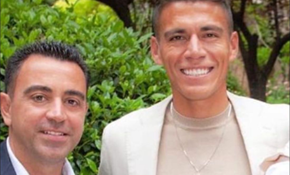 Xavi fue el padrino del hijo de Héctor Moreno así que ahora el DT del Barcelona y el mexicano son compadres