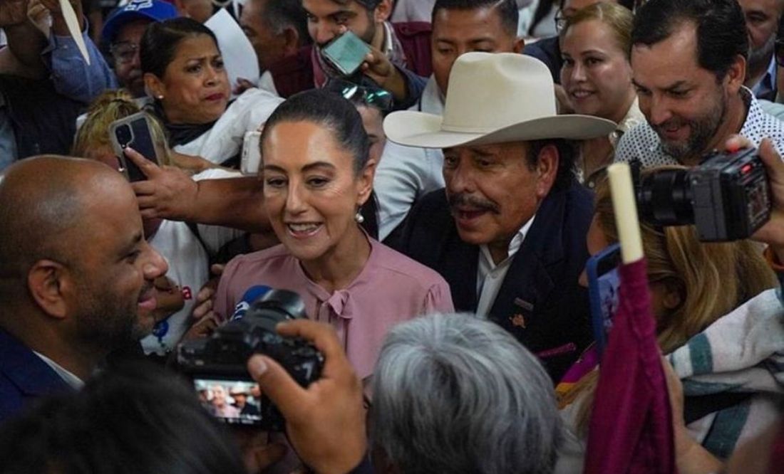 Sheinbaum acompaña a Armando Guadiana, candidato de Morena a gubernatura de Coahuila