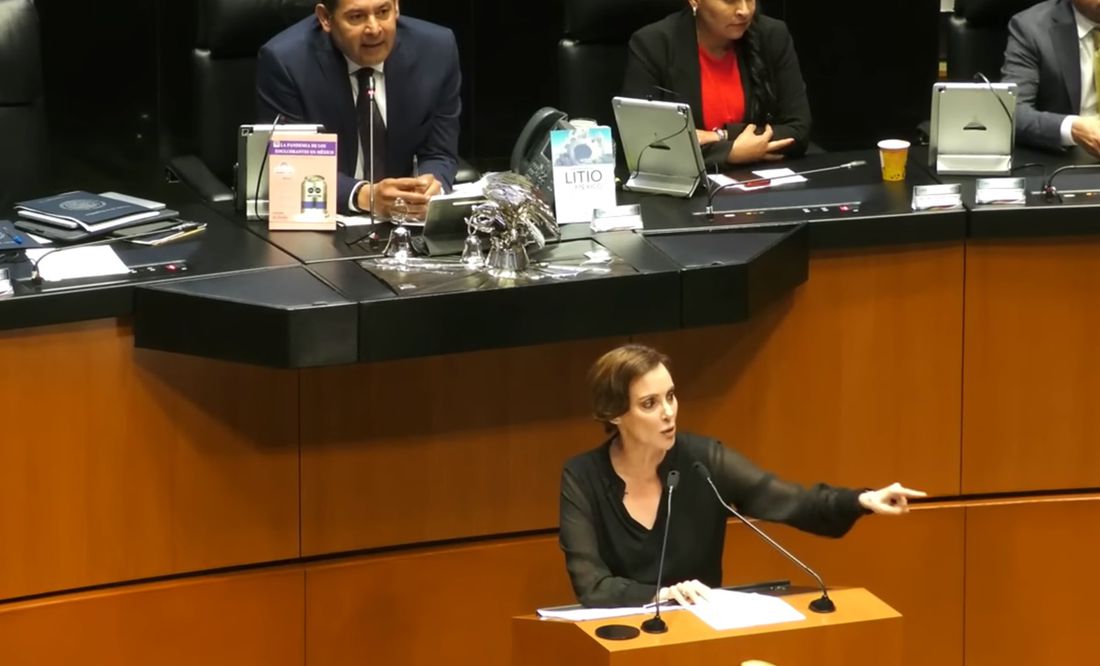 VIDEO: 'Es usted un bully': Lilly Téllez y Alejandro Armenta discuten entre gritos en el Senado