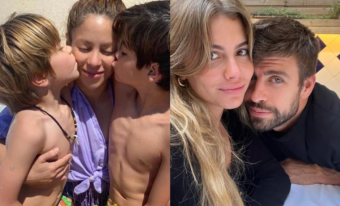 Hijos de Shakira no quieren ver a Clara Chía cuando Piqué los visite en Miami