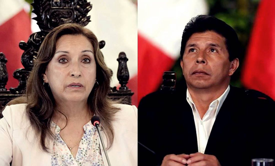 Perú investiga al expresidente Castillo y también a la presidenta Boluarte por lavado de activos