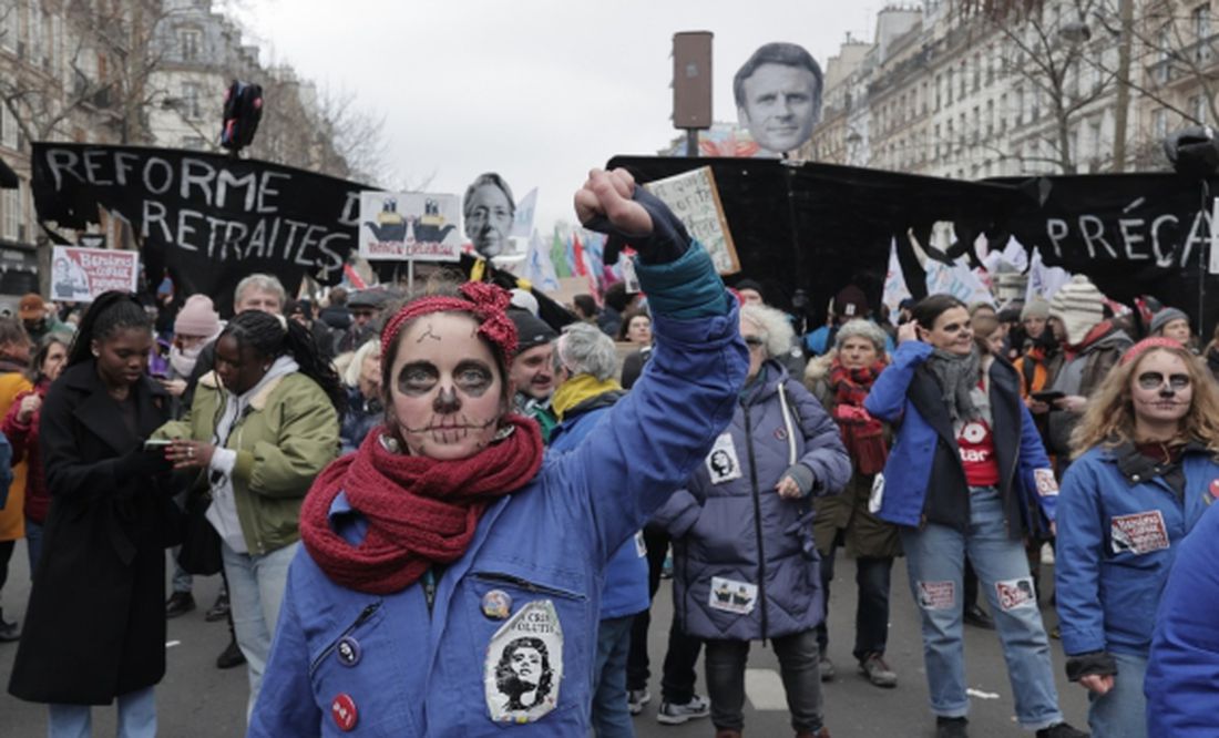 Sindicalistas invaden sede de los Juegos Olímpicos de París en protesta contra reforma de pensiones