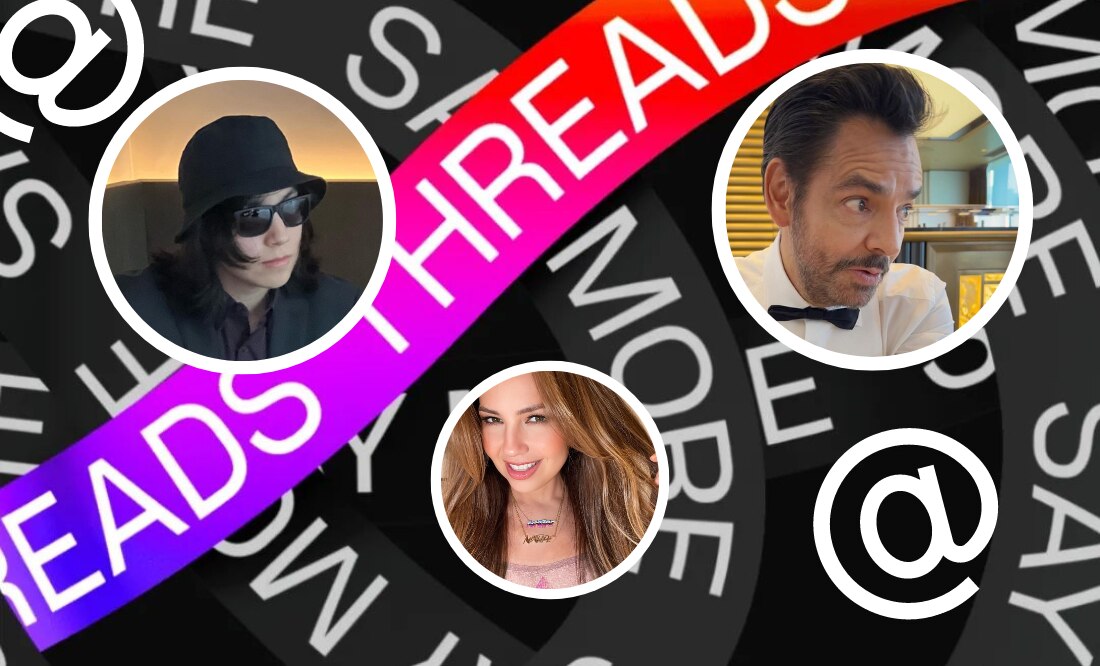 Descubre el top 10 de famosos mexicanos que se unieron a la red social Threads