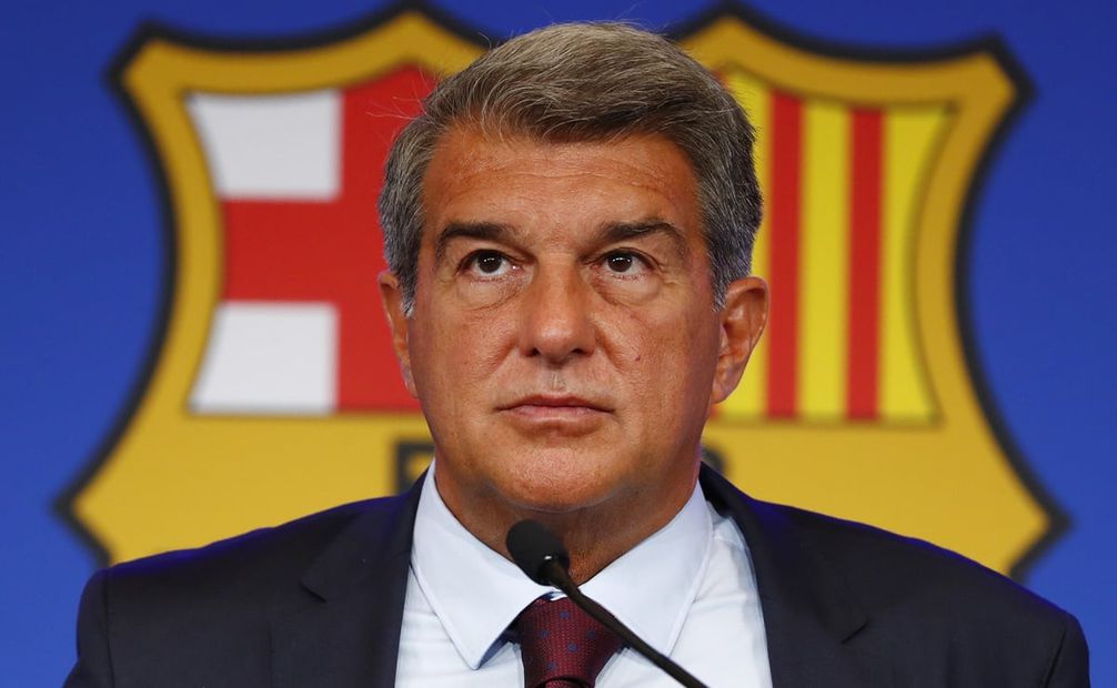 Joan Laporta es el actual presidente del Barcelona / Foto: AP