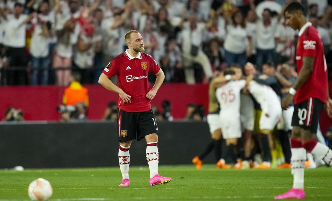 Europa League: Sevilla goleó y humilló al Manchester United