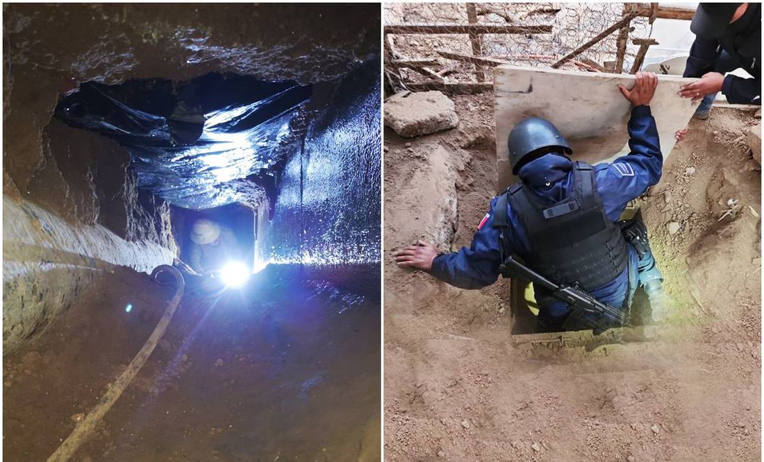 Tras siete cateos localizan túnel huachicolero, decomisan combustible, drogas y vehículos en Cuautepec, Hidalgo