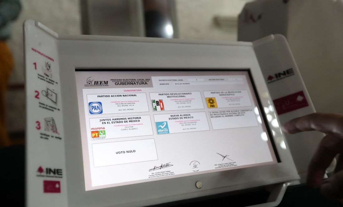 INE cancela voto con urna electrónica en Coahuila por falla en programación