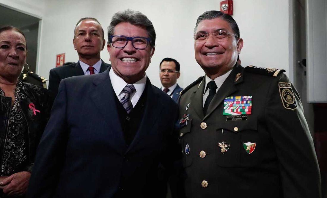 'Tengo confianza en el general Sandoval', dice Ricardo Monreal