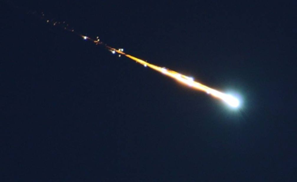 Los impactos de meteoritos no son frecuentes. Foto: Archivo EL UNIVERSAL