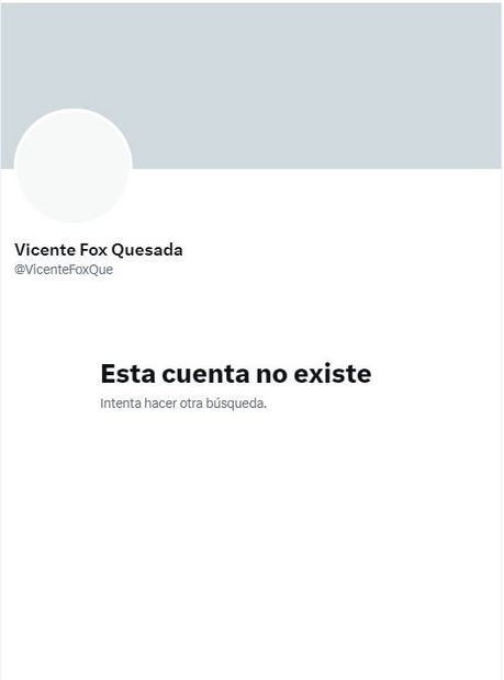 Elimina Vicente Fox su cuenta de X / Captura de pantalla