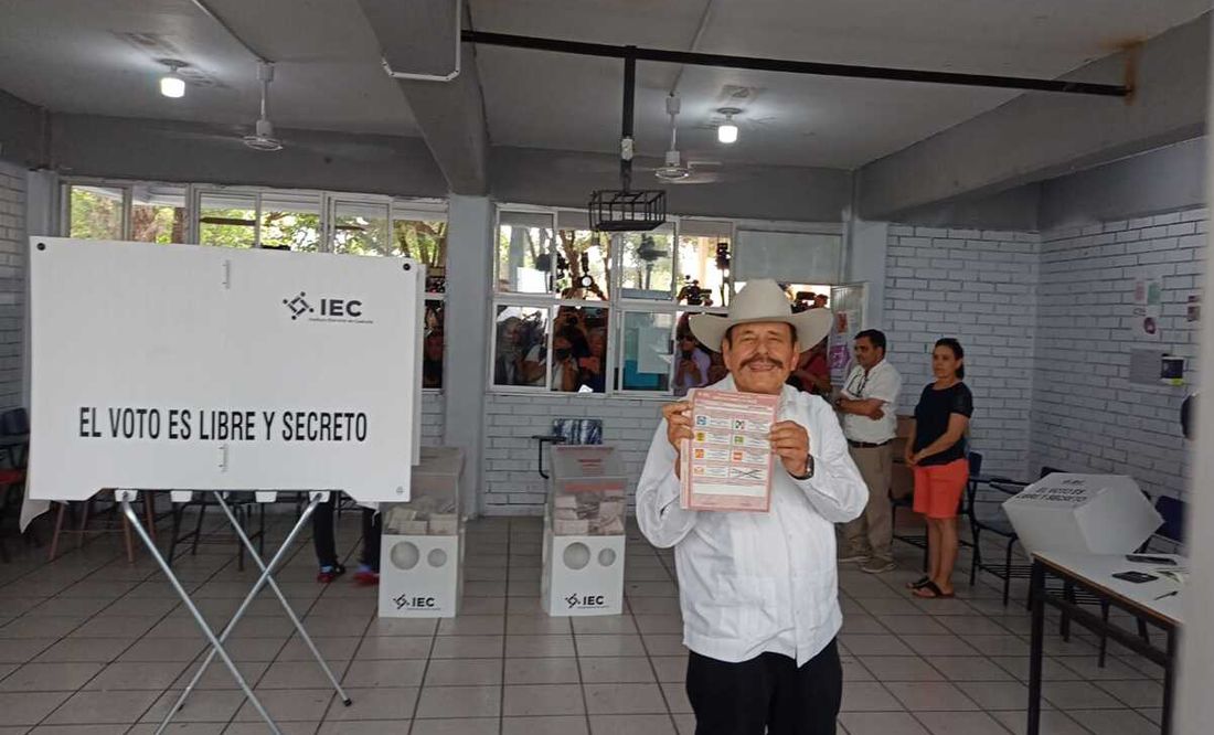 'Vamos a ganar', dice Armando Guadiana al emitir su voto en Coahuila
