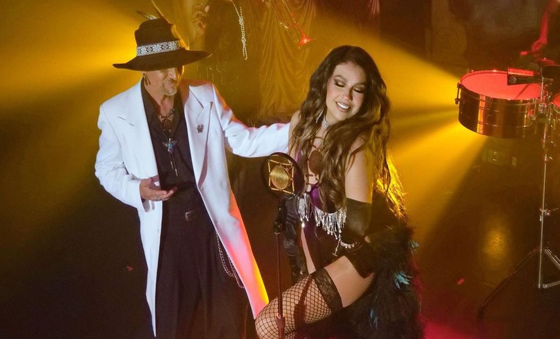 Thalía lanza nueva versión de 'Pachuco' y las redes se le van encima