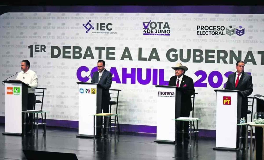 Elecciones 2023: ¿Dónde y cuándo será el segundo debate en Coahuila?