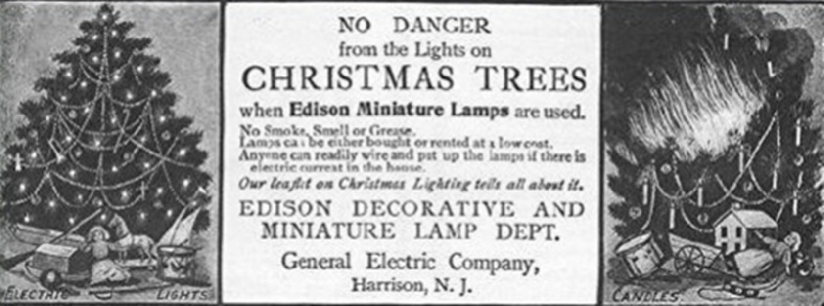 Esta es la historia de las luces navideñas, inventadas por un colega de Thomas Alva Edison