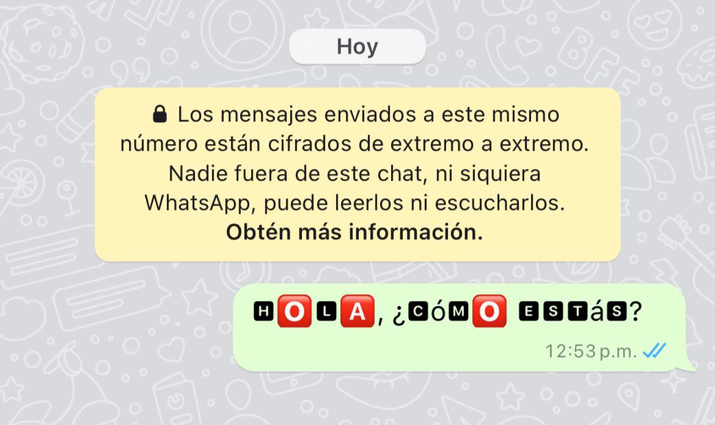 Crea mensajes de WhatsApp con generadores online. Foto: Captura de pantalla EL UNIVERSAL