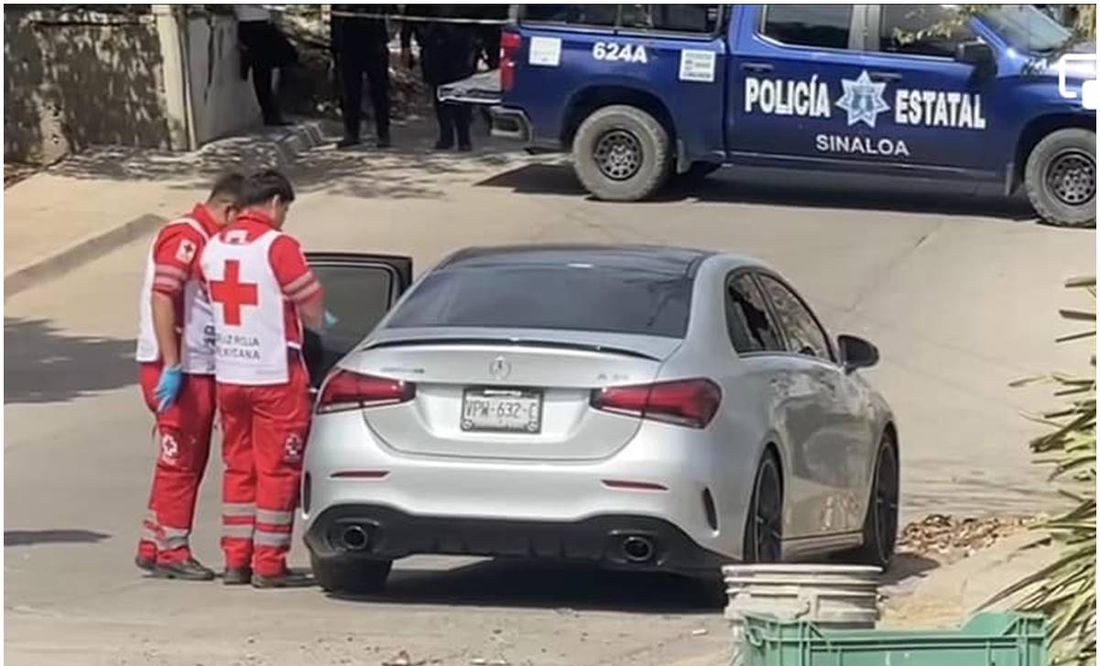 Investigan asesinato de madre e hijo hallados dentro de su Mercedes Benz abandonado en Culiacán, Sinaloa