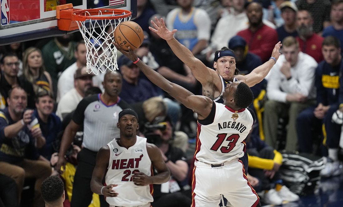 Finales de la NBA: Miami llevó el 'calor' a Denver y empató la serie