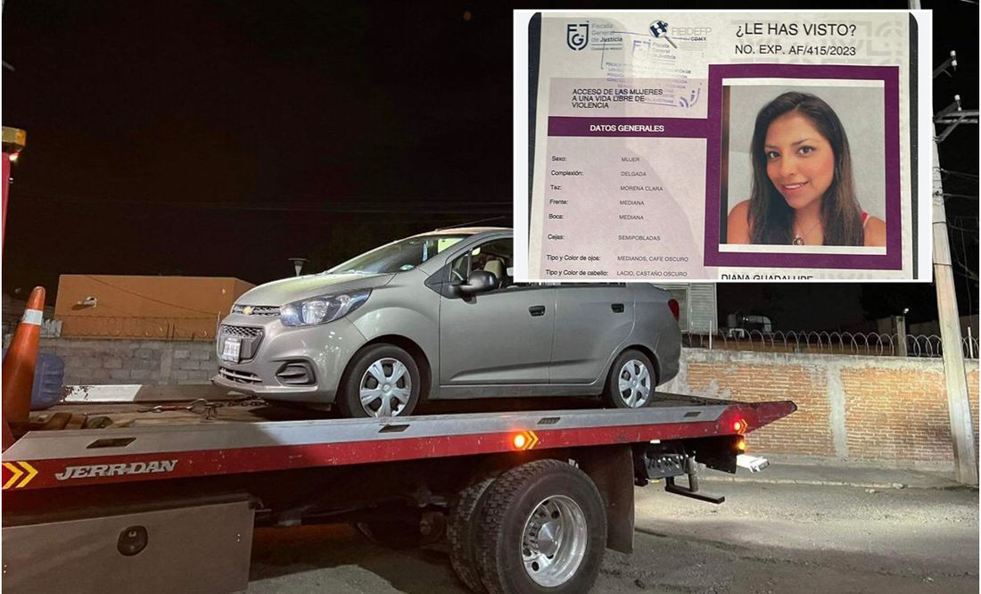 Está desaparecida Diana Peña, iba de Coacalco a Coyoacán y solo encontraron su auto