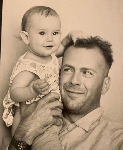 Rumer Glenn Willis, hija mayor de Bruce Willis celebra en redes la vida de su padre.