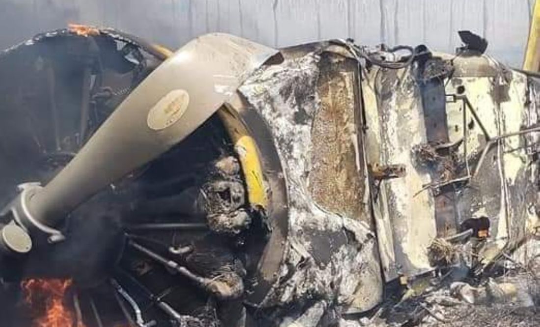 Piloto sobrevive a desplome de avioneta en Champotón, Campeche