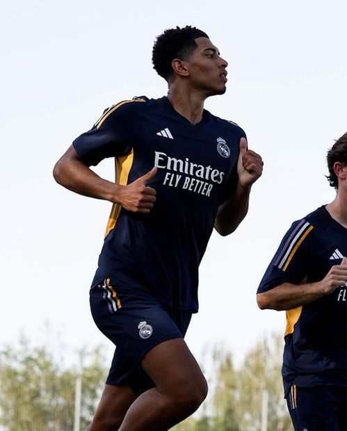 Jude Bellingham en entrenamiento con el Real Madrid - Foto: @judebellingham en Instagram