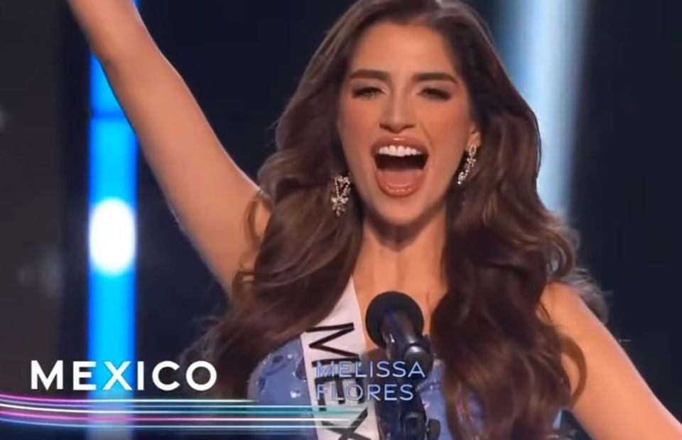 Melissa Flores, Miss México. Captura vía Youtube.