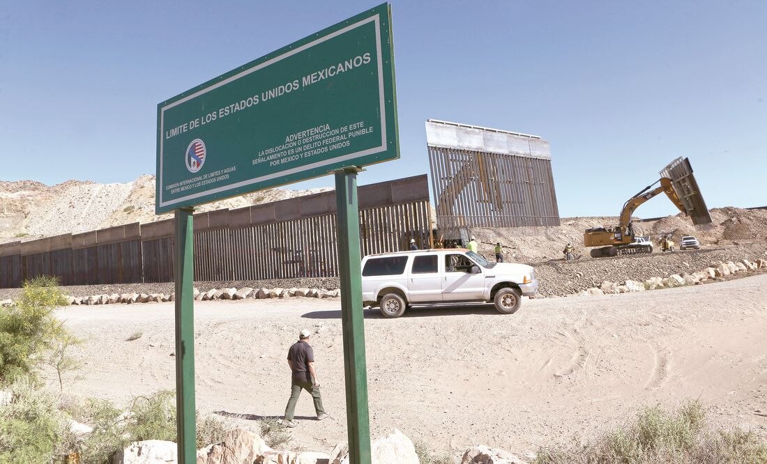 simbólico recoger Preocupado Civiles alzan su propio muro en la frontera