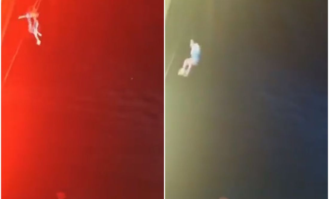 VIDEO: Acróbata china muere tras caer al vacío en pleno espectáculo