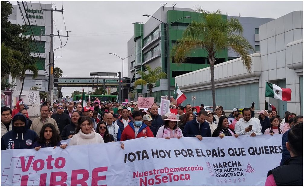 Marcha por la Democracia Tamaulipas