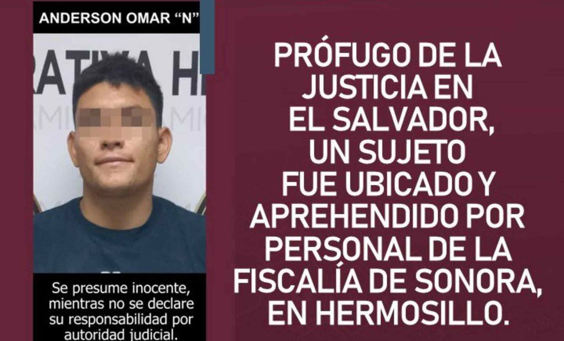 Detienen en Sonora a salvadoreño integrante de los Mara Salvatrucha; era buscado por la Interpol
