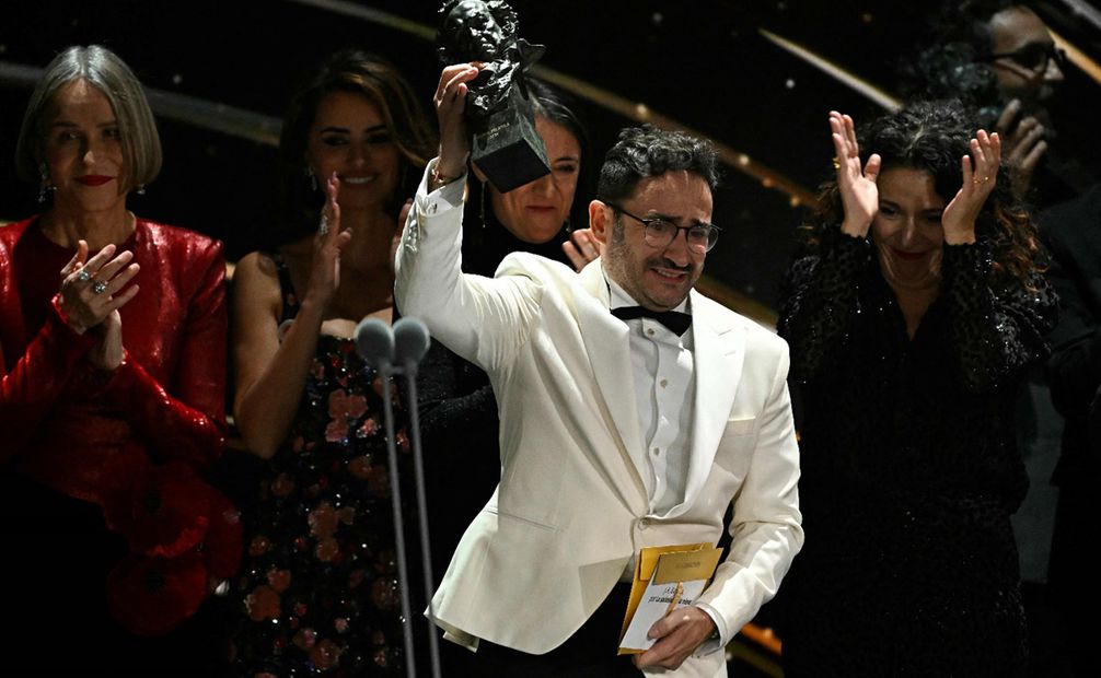 "La sociedad de la nieve " gana Mejor Película en los Goya. Foto: JAVIER SORIANO / AFP.