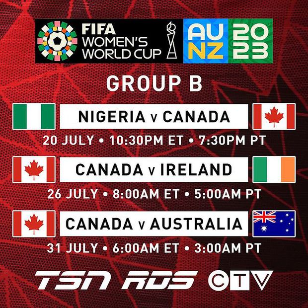 Calendario de los partidos que jugará Canadá - Foto: Canada Soccer