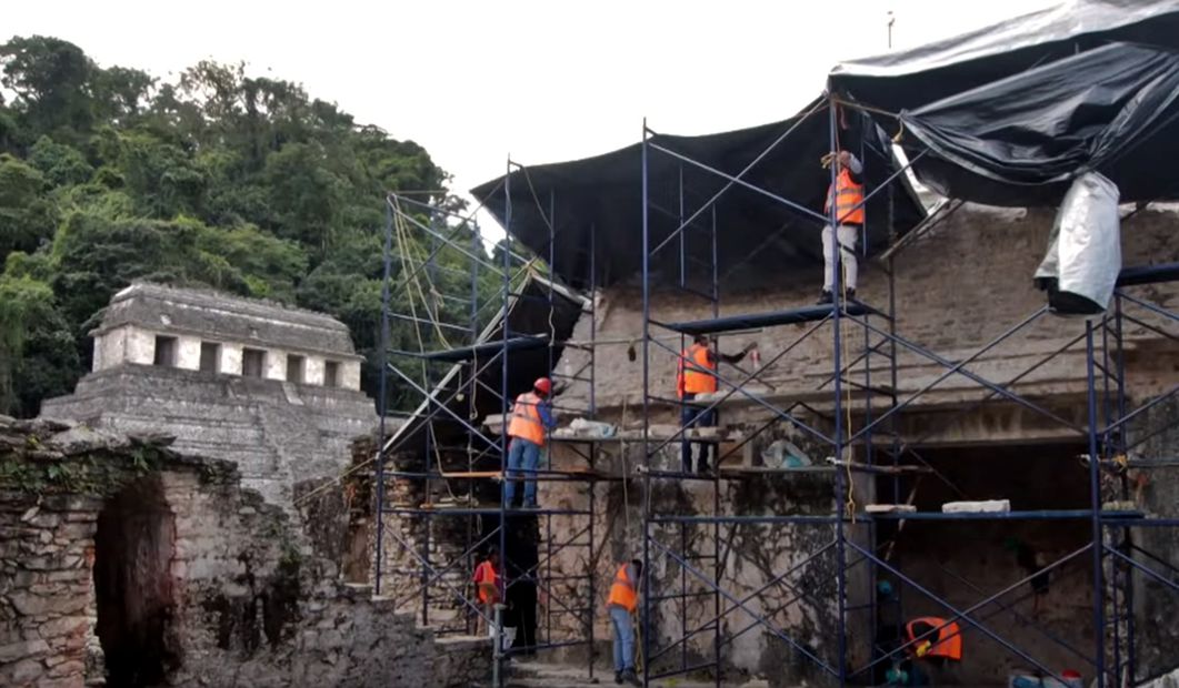 Rescate de 27 zonas arqueológicas en la ruta del Tren Maya. Foto: especial