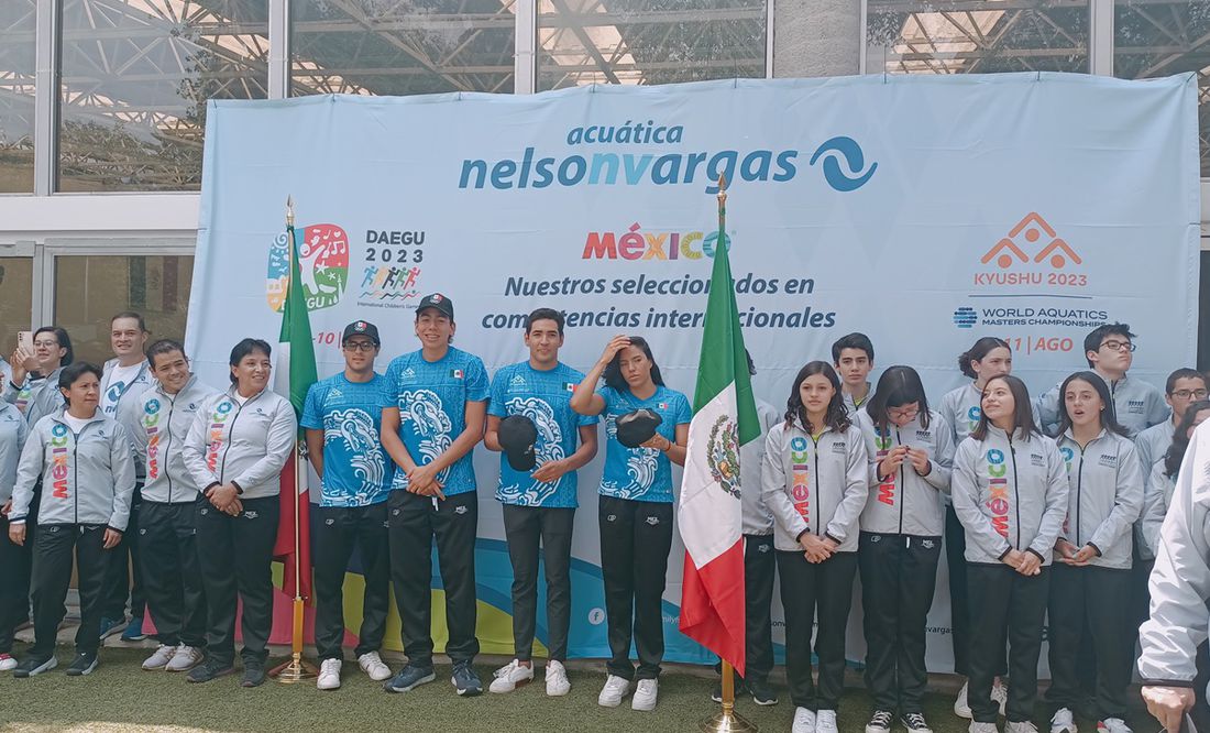 María José Mata Cocco abandera a nadadores mexicanos que competirán a nivel internacional
