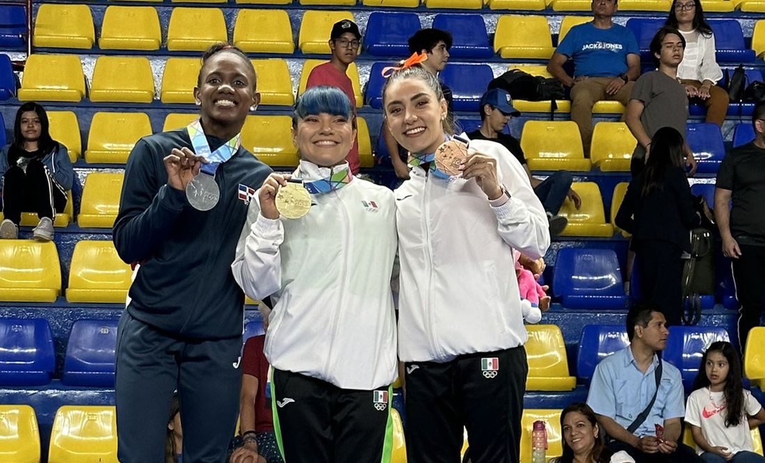 Los gimnastas Alexa Moreno, Paulina Campos e Isaac Núñez ganan oro en los Juegos Centroamericanos
