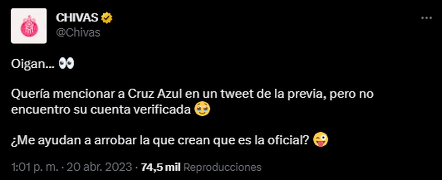 Chivas se burla de Cruz Azul - Foto: Especial