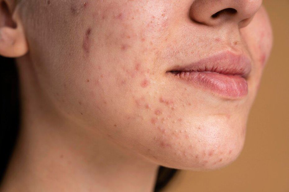 Las personas con acné deben cuidarse aún más en verano. Fuente: Freepik.
