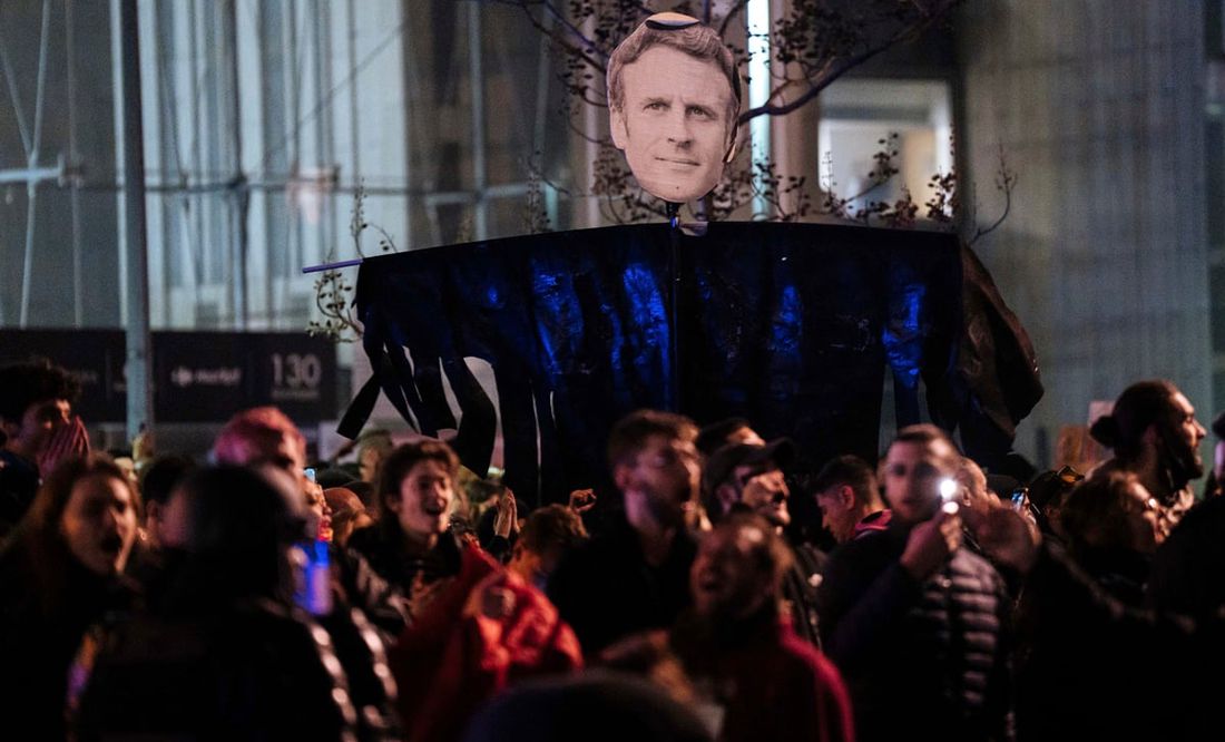 Sindicalista pierde un ojo en manifestación contra reforma de pensiones en Francia