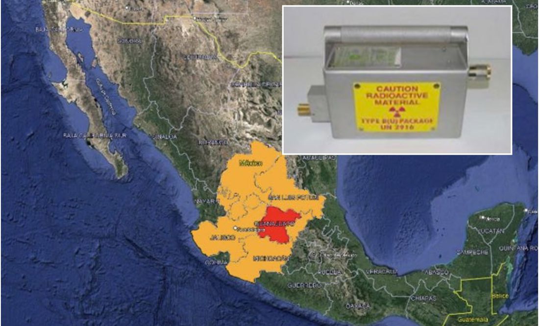 Peligro: Comisión de Seguridad Nuclear alerta por robo de equipo radioactivo en Guanajuato